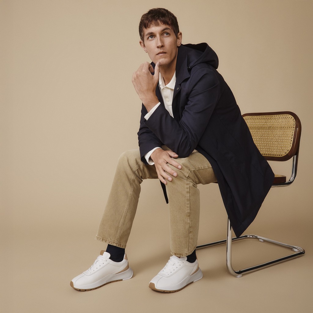 Giacca con cappuccio JACOPO UOMO Blu Notte - image number 6 | GEOX