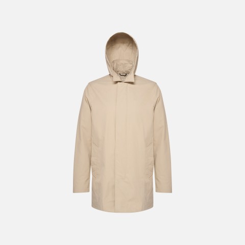 Jacket with hood JACOPO MAN Humus - image number 3 | GEOX