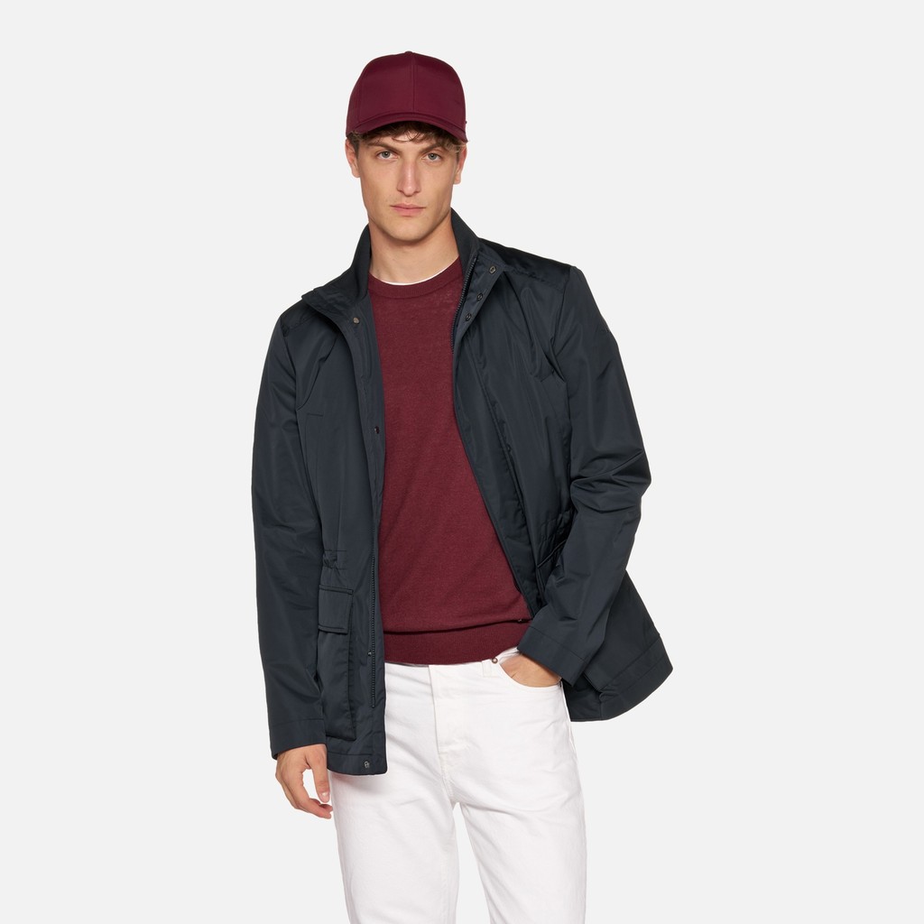 &Uuml;bergangsjacke GARLAN HERR Nachtblau - image number 0 | GEOX