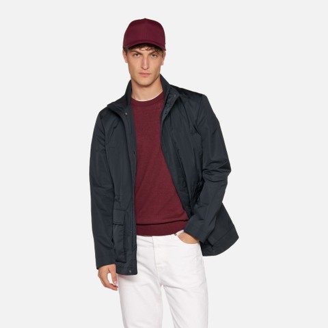 &Uuml;bergangsjacke GARLAN HERR Nachtblau | GEOX