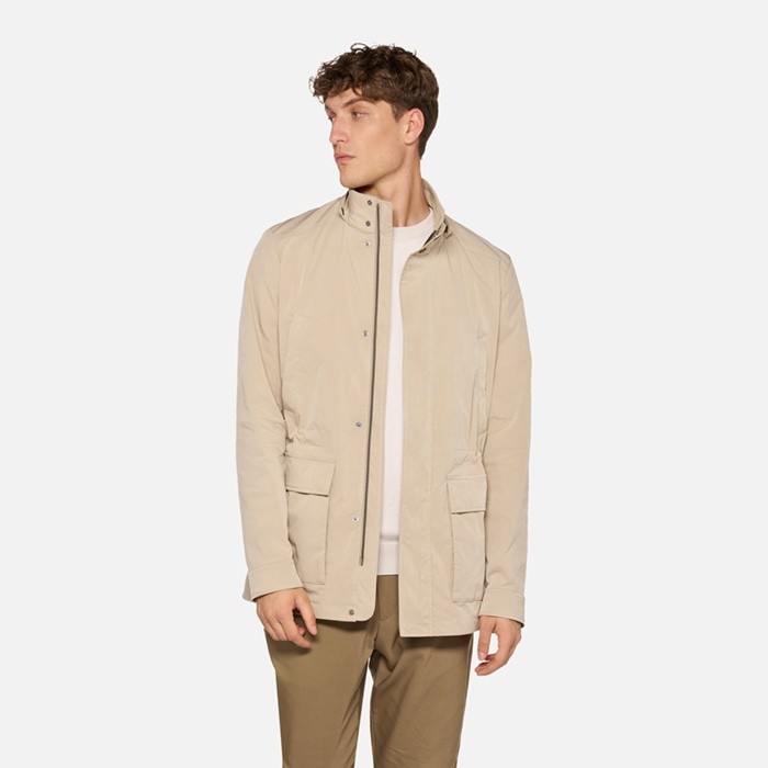 Mid-season jacket DAMON MAN Humus | GEOX