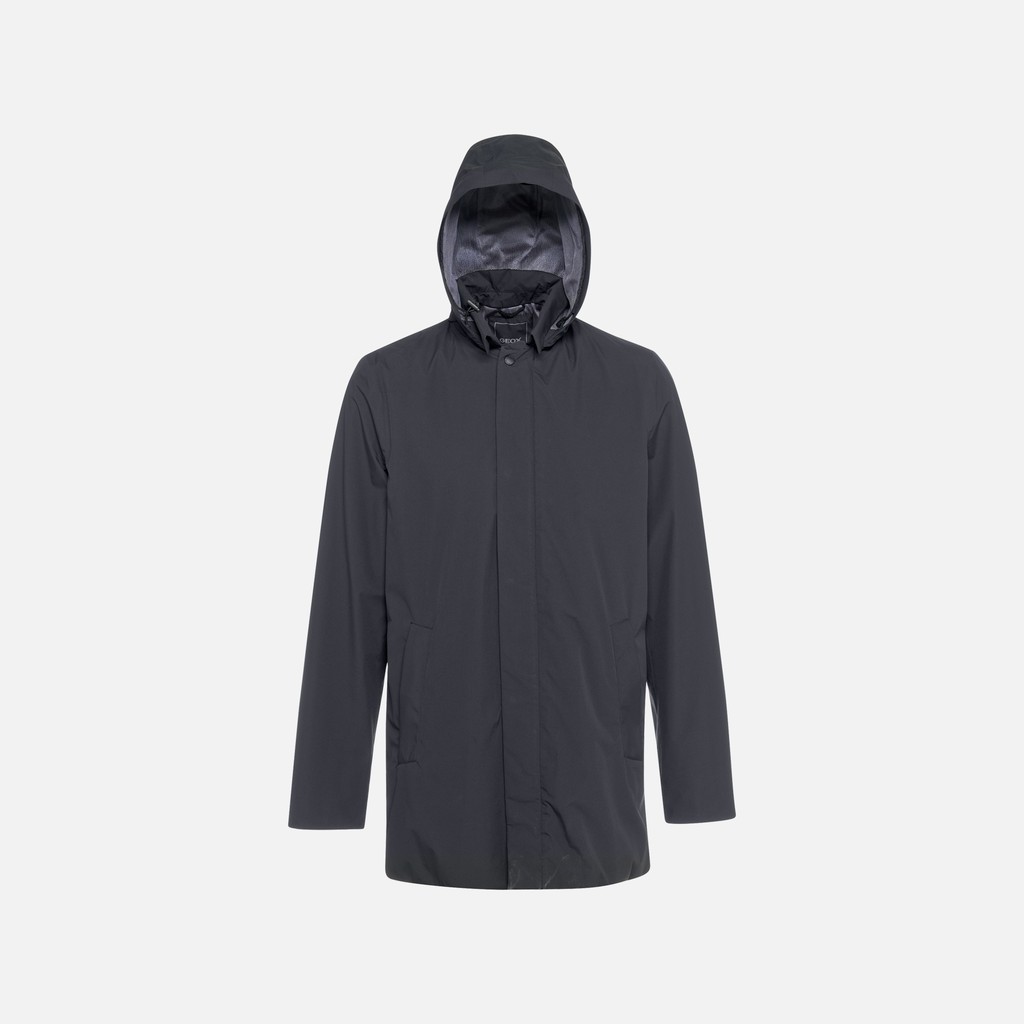 Wasserdichte Jacke DORAY ABX HERR Nachtblau - image number 0 | GEOX