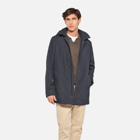 Wasserdichte Jacke DORAY ABX HERR Nachtblau | GEOX