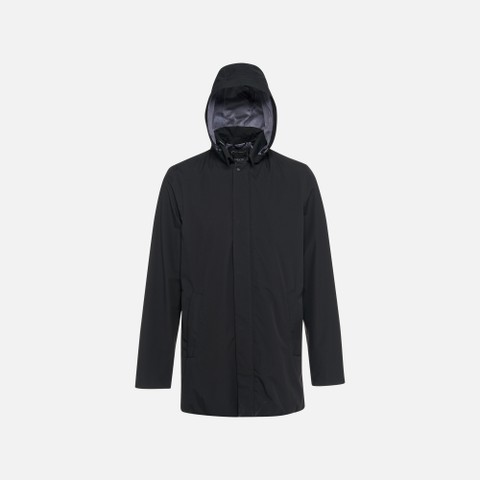 Waterproof jacket DORAY ABX MAN Caviar - image number 3 | GEOX