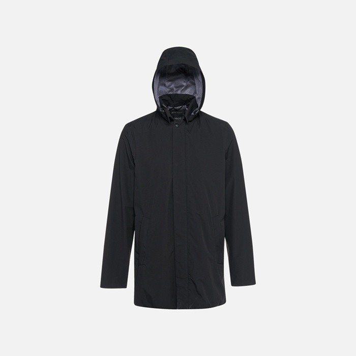 Waterproof jacket DORAY ABX MAN Caviar | GEOX