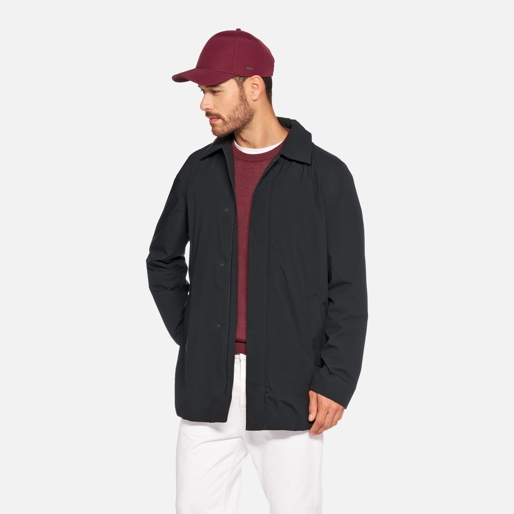 Waterproof jacket DORAY ABX MAN Caviar - image number 0 | GEOX