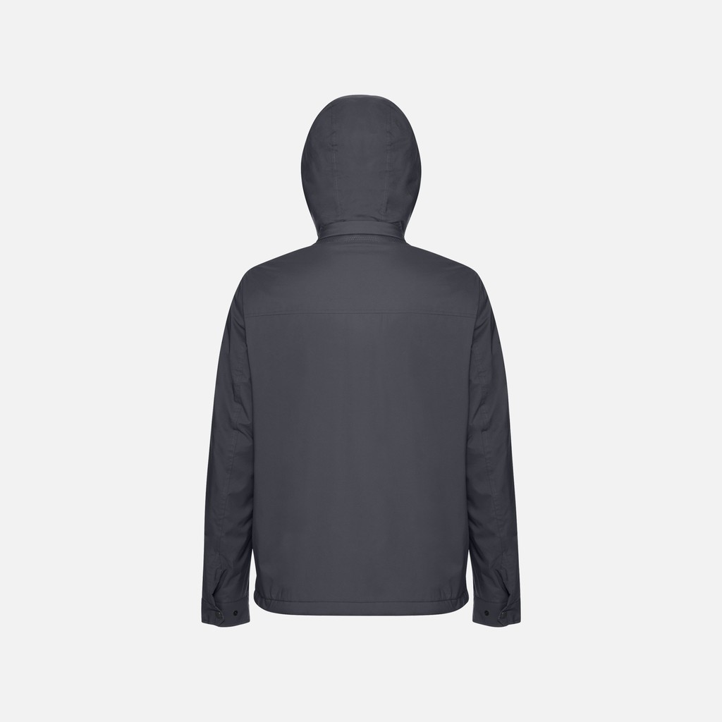 Jacke mit Kapuze DUBLIN HERR Nachtblau - image number 2 | GEOX