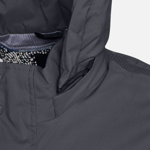 Jacke mit Kapuze DUBLIN HERR Nachtblau - image number 4 | GEOX