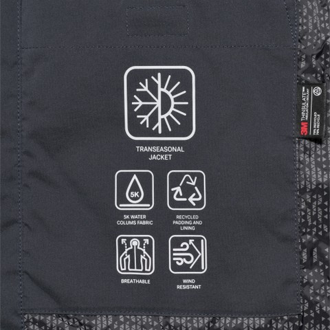 Jacket with hood DUBLIN MAN Sky captain - image number 10 | GEOX