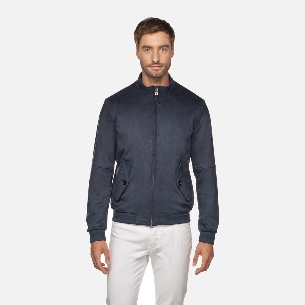 Bomberjacken BLAINEY HERR Nachtblau - image number 1 | GEOX