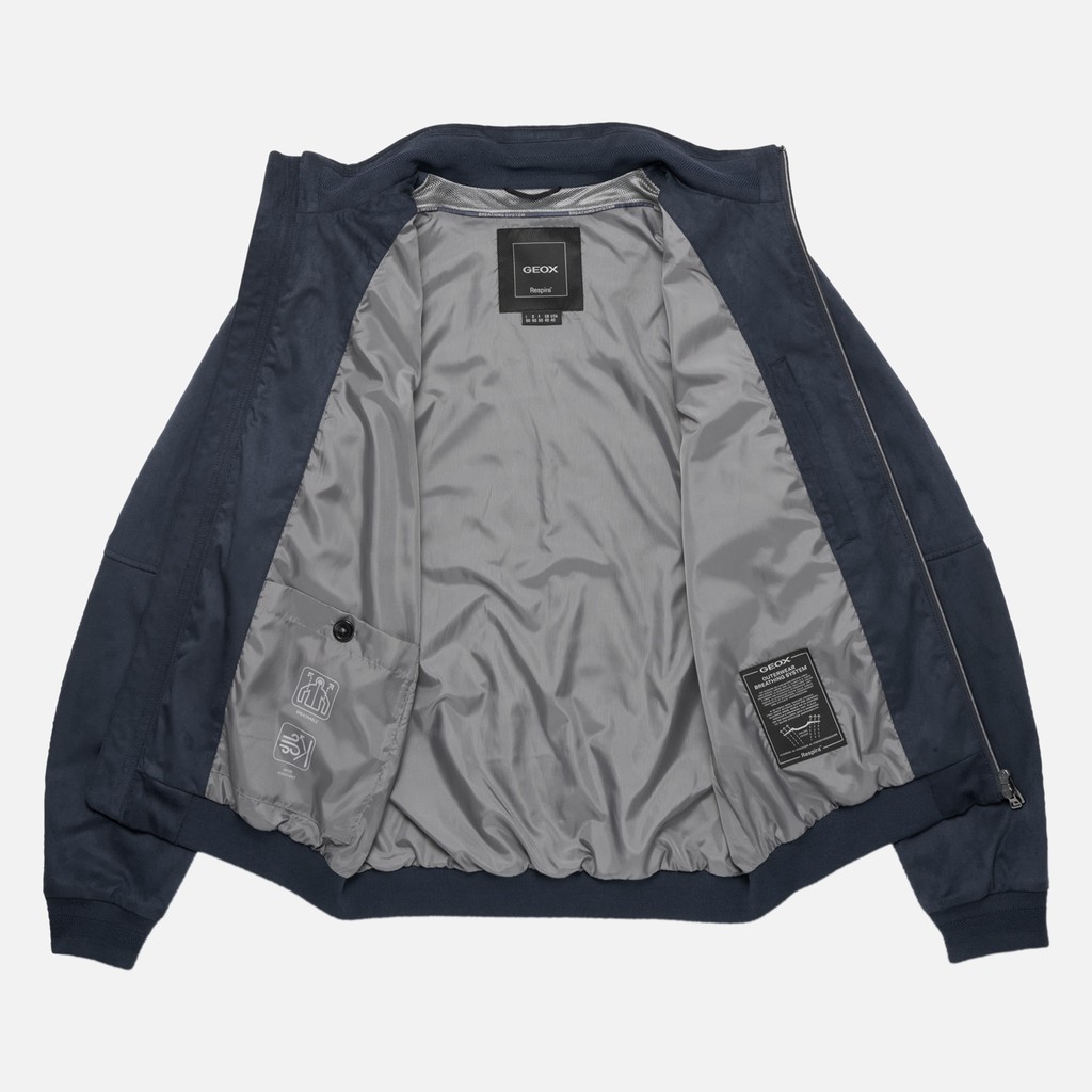 Bomber jacket BLAINEY MAN Sky captain - image number 7 | GEOX