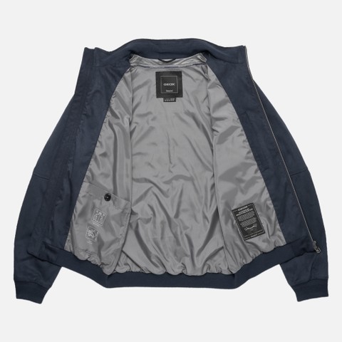 Bomber jacket BLAINEY MAN Sky captain - image number 7 | GEOX