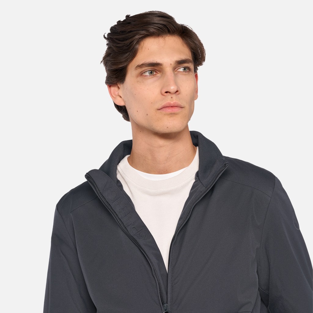 Veste mi-saison SPHERICA HOMME Bleu nuit - image number 4 | GEOX