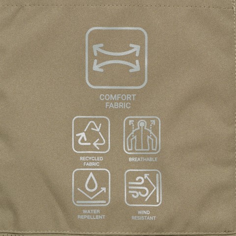 Veste mi-saison SPHERICA HOMME Vert kaki - image number 4 | GEOX