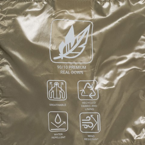 Short down jacket WARRENS MAN Covert green - image number 4 | GEOX