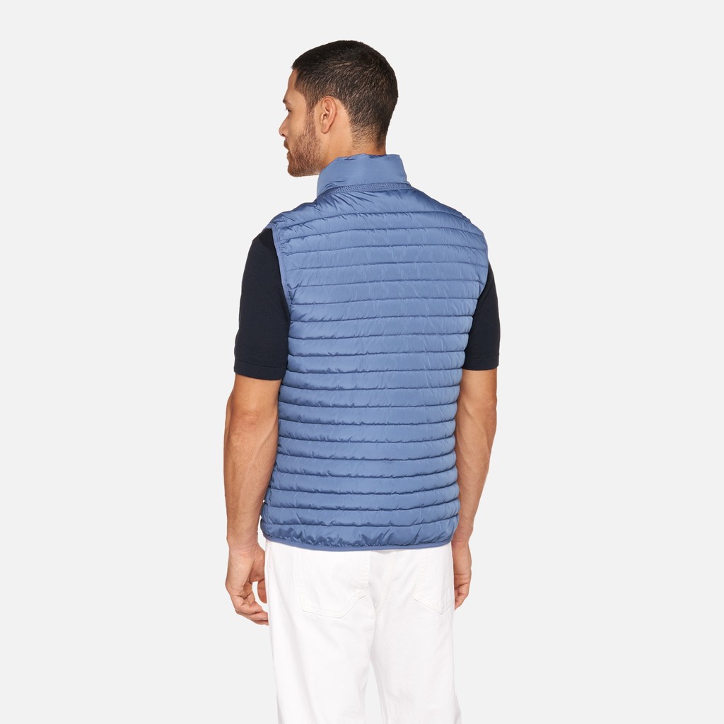 &Auml;rmellose Jacke WILMER HERR Kobaltblau - image number 2 | GEOX