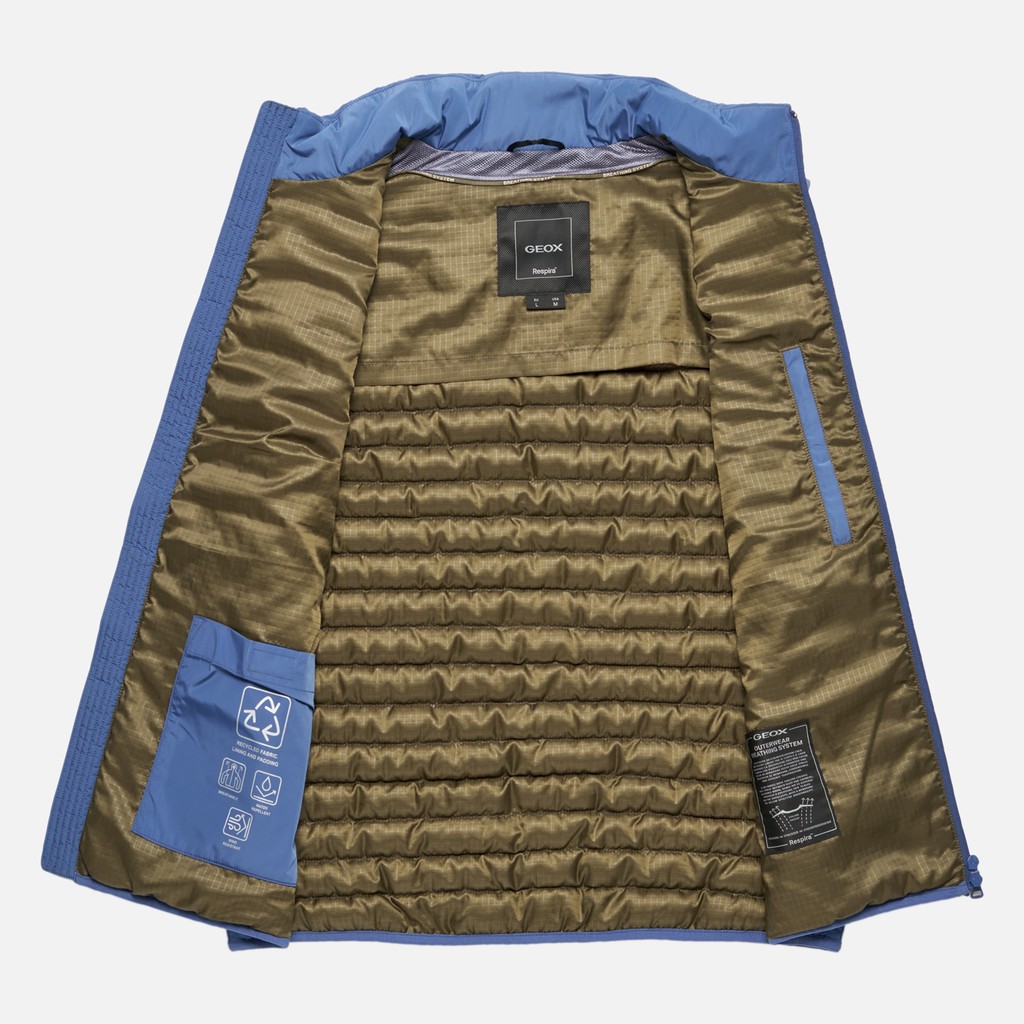 Sleeveless WILMER MAN Bijou Blue - image number 8 | GEOX