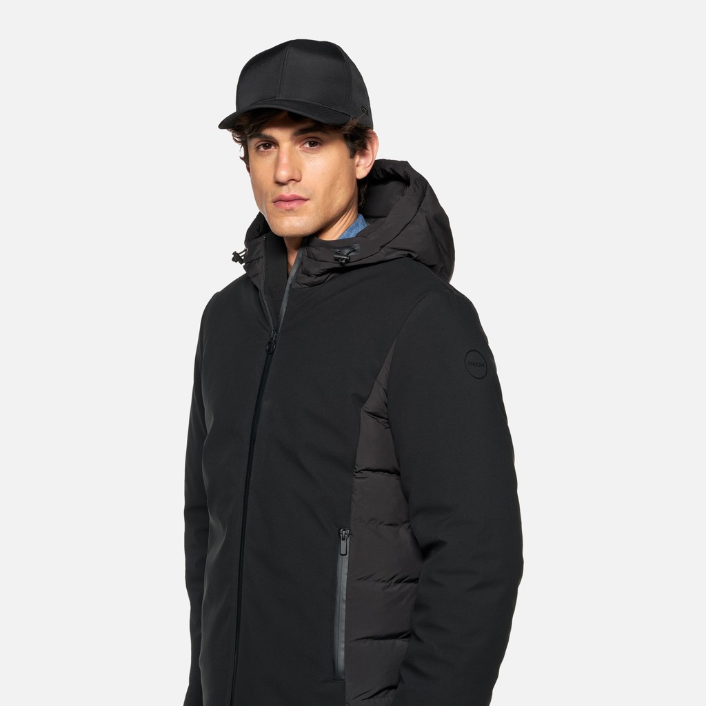 Cap with visor CLUDEY MAN Black - image number 3 | GEOX