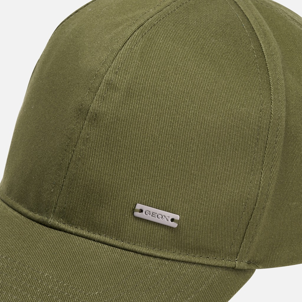Hat CLUDEY MAN Olive night - image number 2 | GEOX