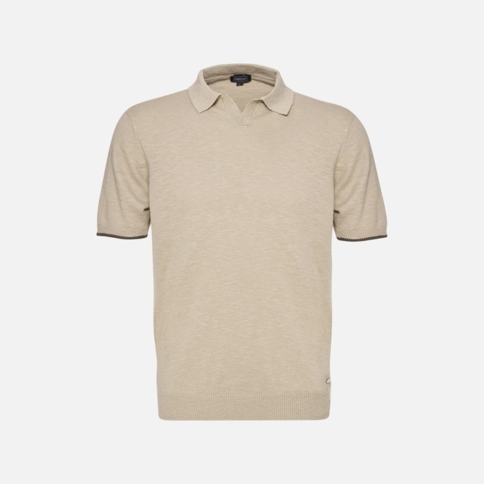 Polo shirt KNIT MAN Humus | GEOX