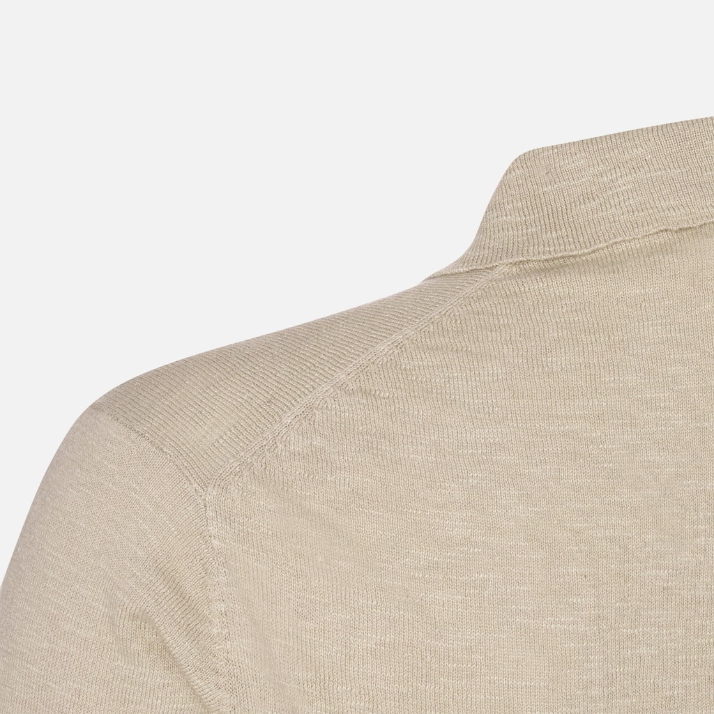 Polo shirt KNIT MAN Humus - image number 7 | GEOX