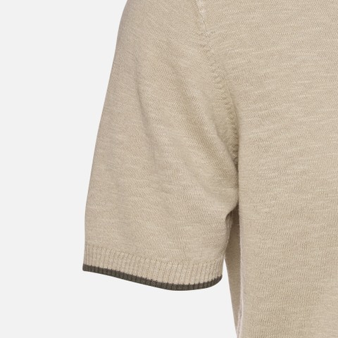 Polo shirt KNIT MAN Humus - image number 8 | GEOX