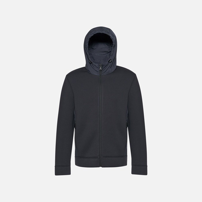 Hoodie SWEATER MAN Sky captain | GEOX