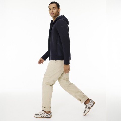 Felpa con cappuccio SWEATER UOMO Blu Notte - image number 9 | GEOX