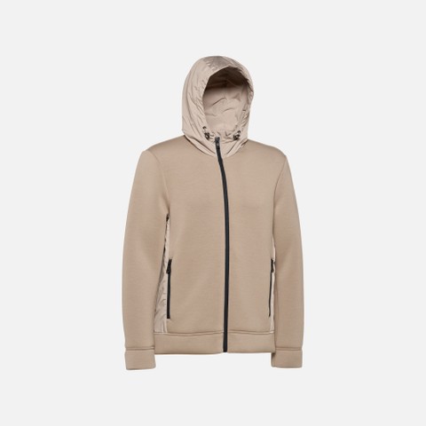 Sweatshirt mit Kapuze SWEATER HERR Hellgrau/Hellgrau - image number 5 | GEOX