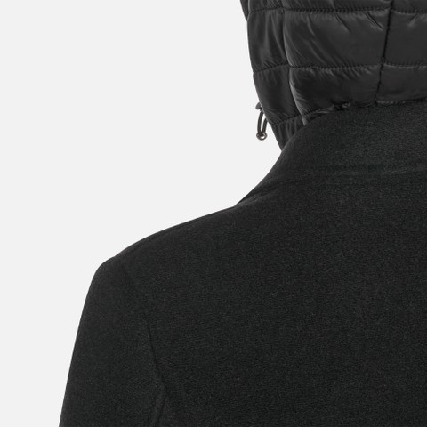 Long woollen coat CLAUDIO MAN Black - image number 7 | GEOX
