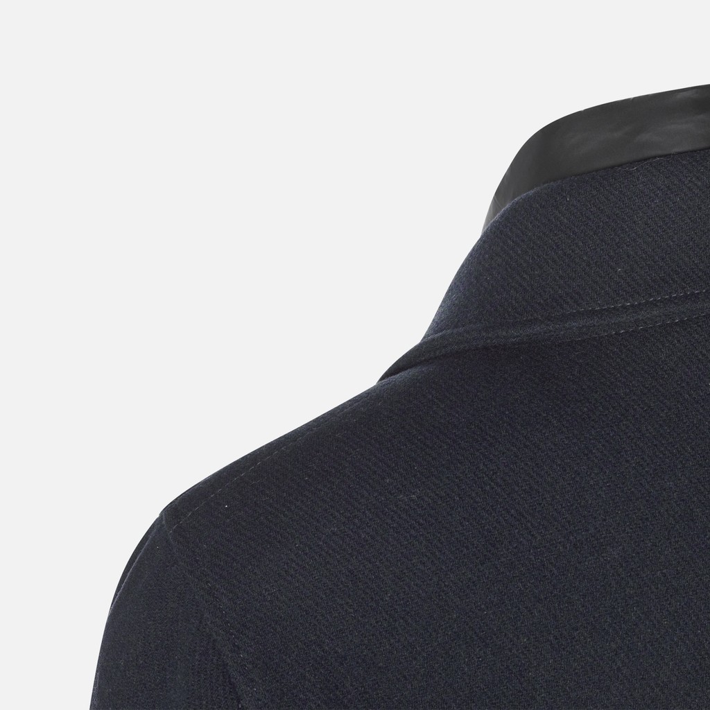 Long woollen coat MONREALE MAN Sky captain - image number 9 | GEOX