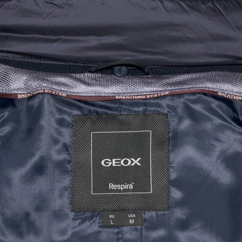 Long woollen coat MONREALE MAN Vineyard Wine - image number 4 | GEOX