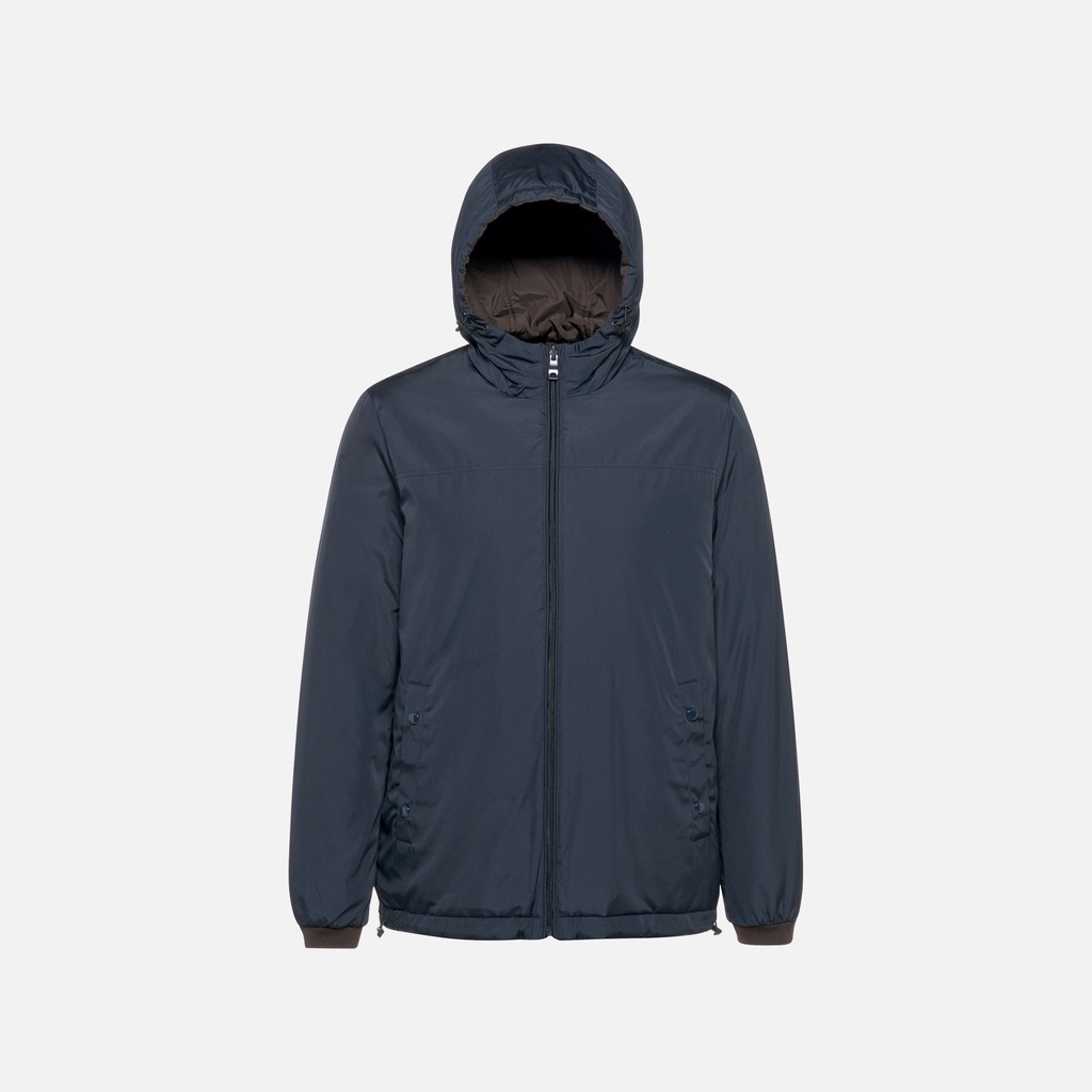Parka JHARROD MAN Coffee bean/Sky captain - image number 5 | GEOX