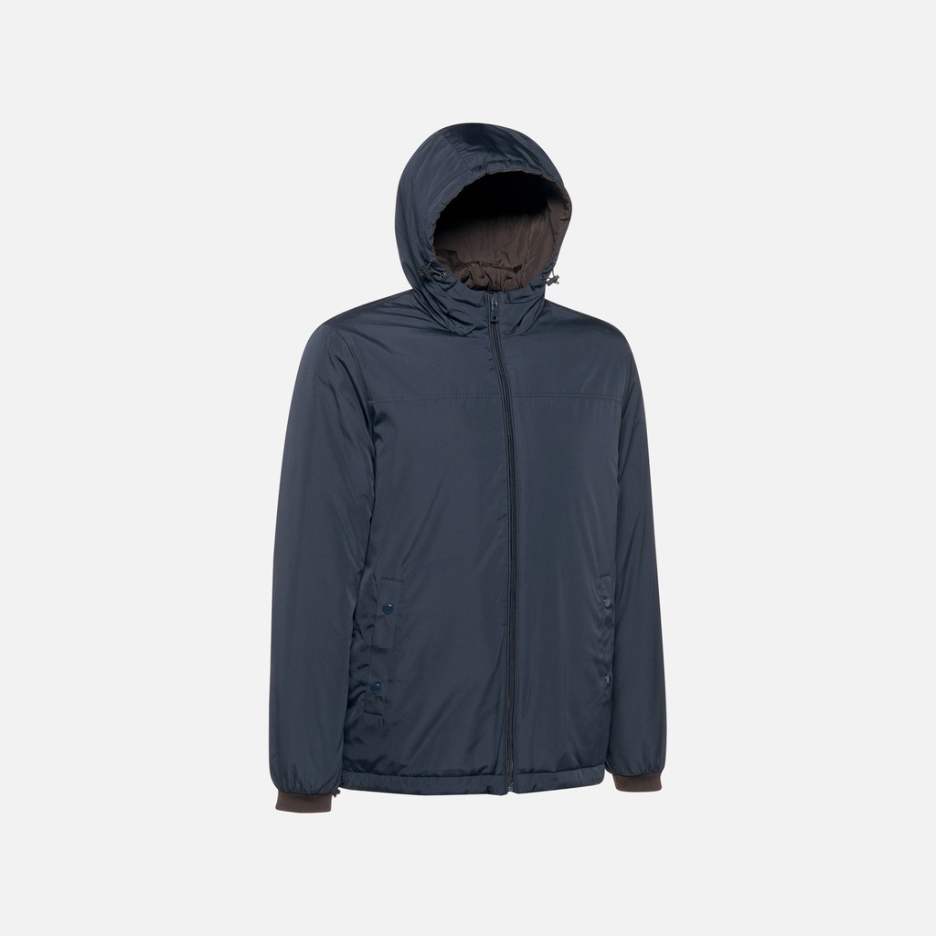 Parka JHARROD MAN Coffee bean/Sky captain - image number 6 | GEOX