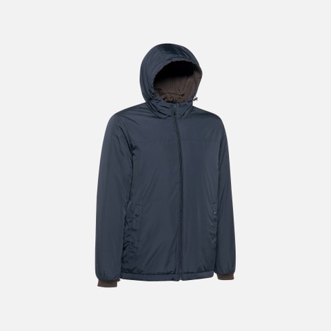 Parka JHARROD MAN Coffee bean/Sky captain - image number 6 | GEOX