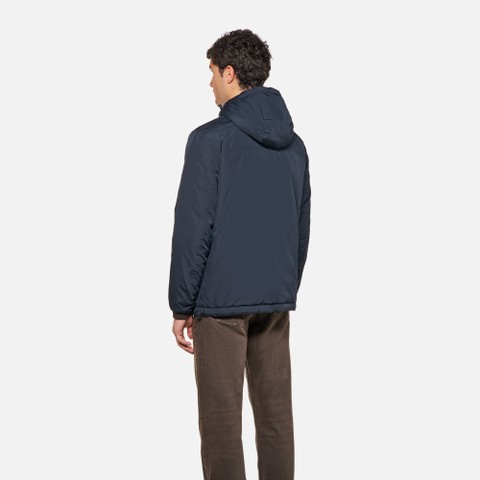 Parka JHARROD MAN Coffee bean/Sky captain - image number 2 | GEOX