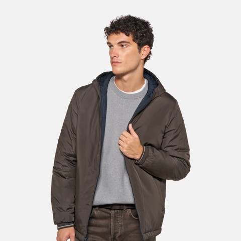 Parka JHARROD MAN Coffee bean/Sky captain - image number 3 | GEOX
