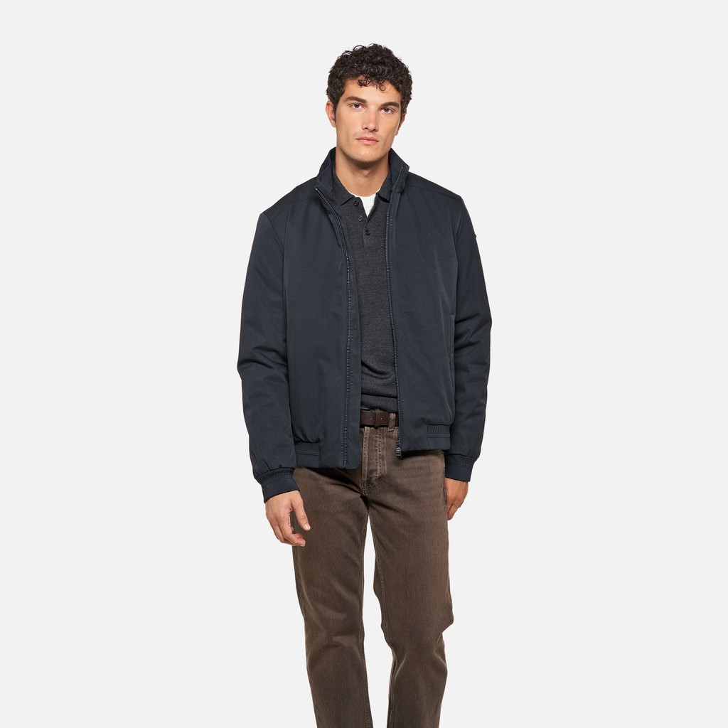 Bomber jacket VINCIT MAN Sky captain - image number 0 | GEOX