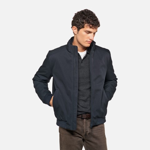Bomber jacket VINCIT MAN Sky captain - image number 3 | GEOX