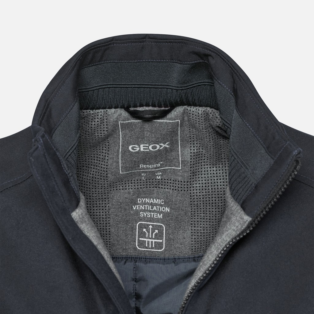 Bomber jacket VINCIT MAN Sky captain - image number 4 | GEOX