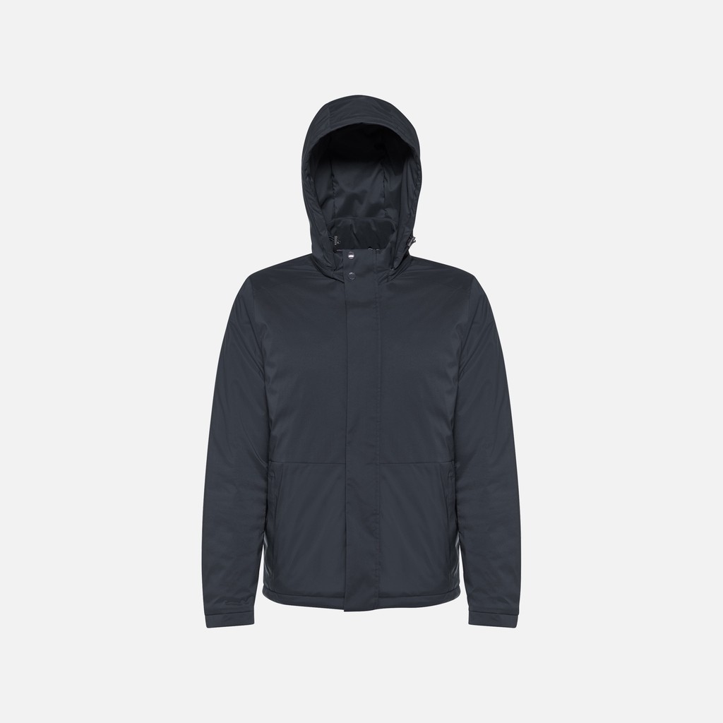 Veste matelass&eacute;e MASSIMIANO HOMME Bleu nuit - image number 5 | GEOX