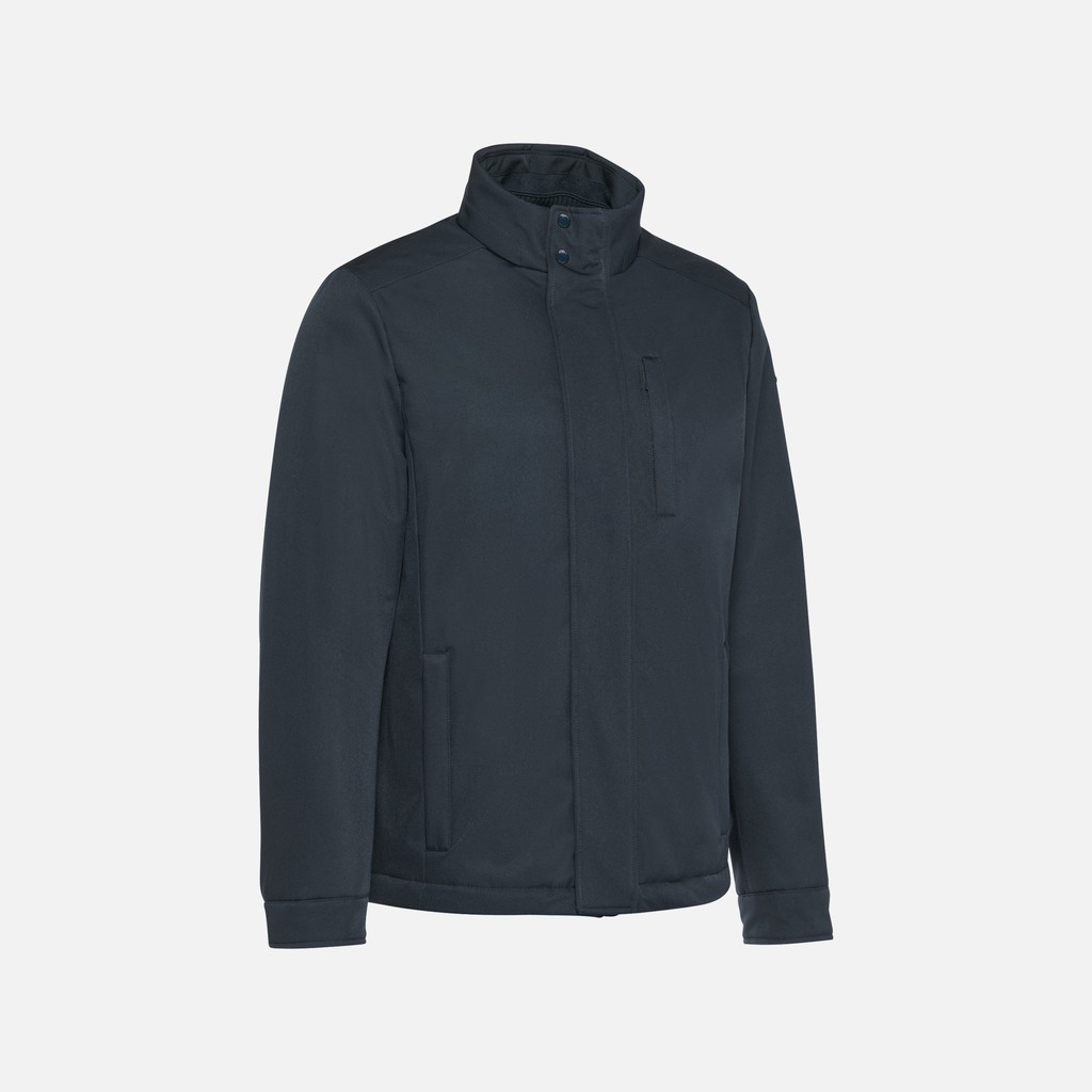 Wind-breaker jacket VINCIT MAN Sky captain - image number 6 | GEOX