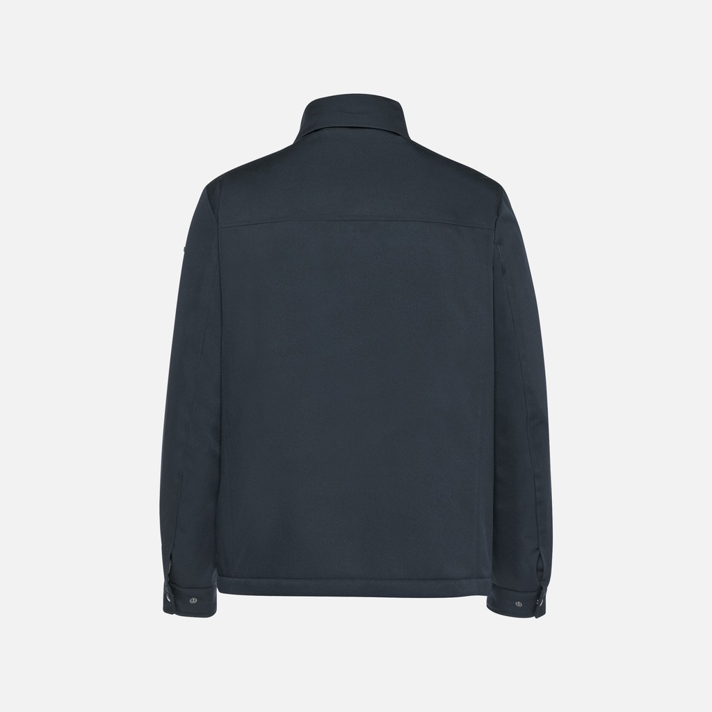 Wind-breaker jacket VINCIT MAN Sky captain - image number 7 | GEOX
