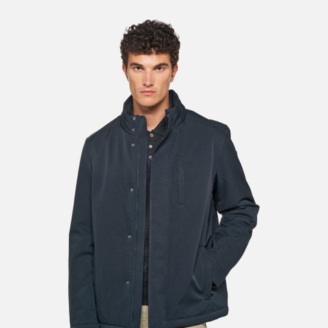 Wind-breaker jacket VINCIT MAN Sky captain - image number 3 | GEOX