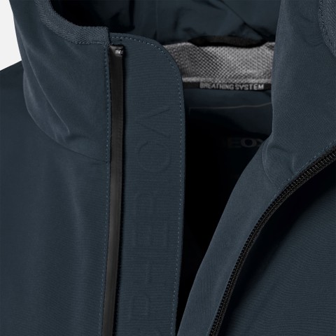 Chaqueta cortavientos SPHERICA HOMBRE Azul medianoche - image number 5 | GEOX
