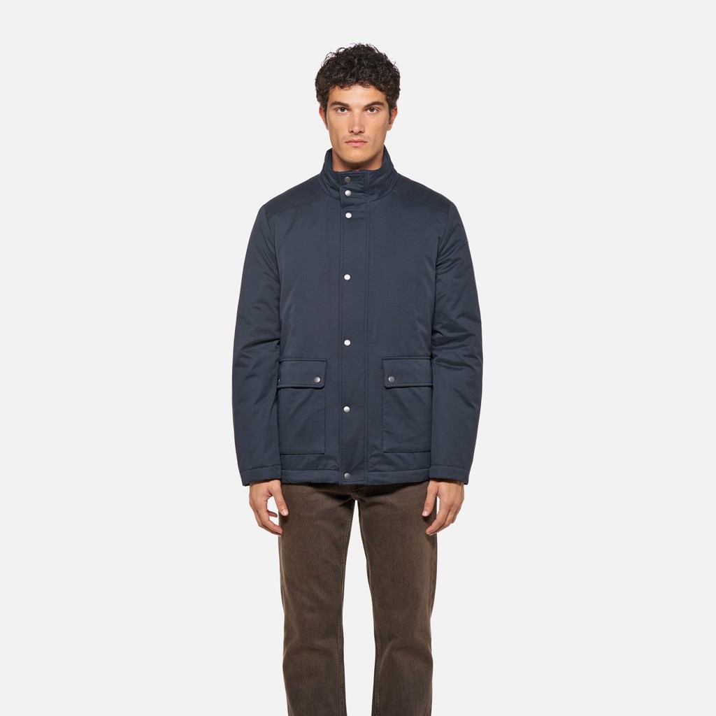 Breathable jacket JACOPO MAN Sky captain - image number 1 | GEOX