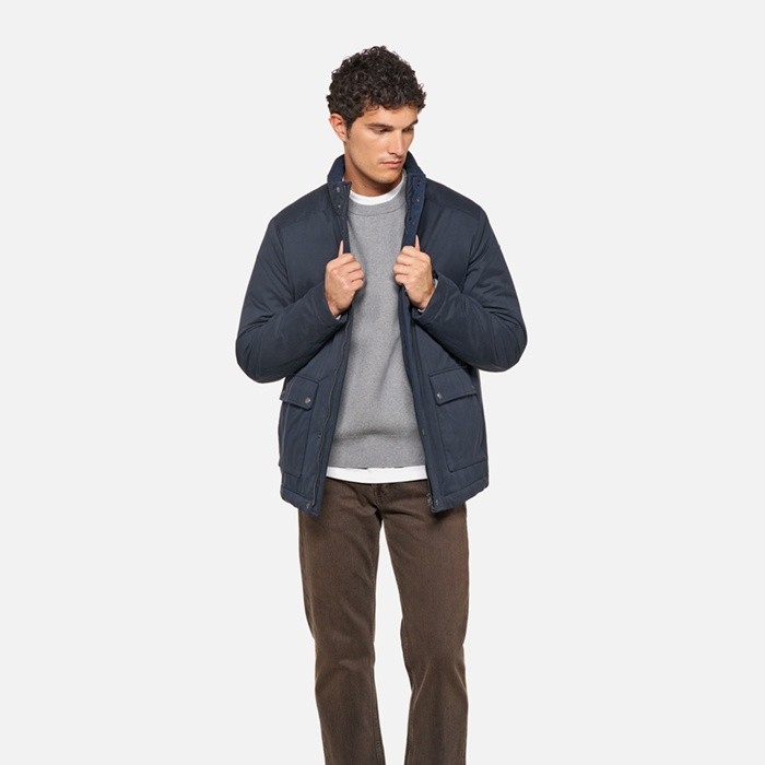 Breathable jacket JACOPO MAN Sky captain | GEOX