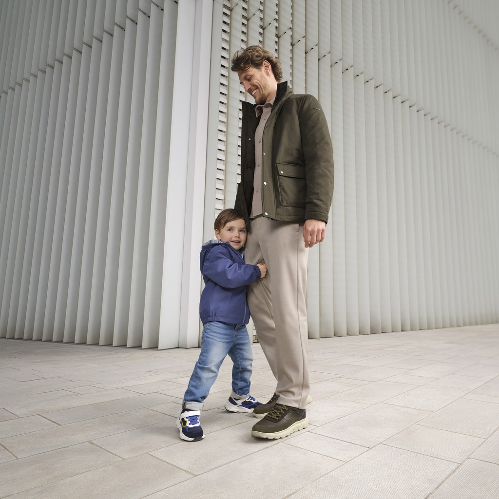Breathable jacket JACOPO MAN Dark Olive Night - image number 15 | GEOX