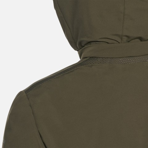 Weatherproof jacket ZACKERTY MAN Dark Olive Night - image number 8 | GEOX
