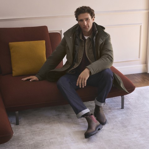 Weatherproof jacket ZACKERTY MAN Dark Olive Night - image number 11 | GEOX